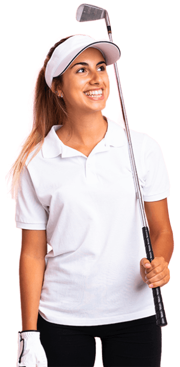 girl golfer