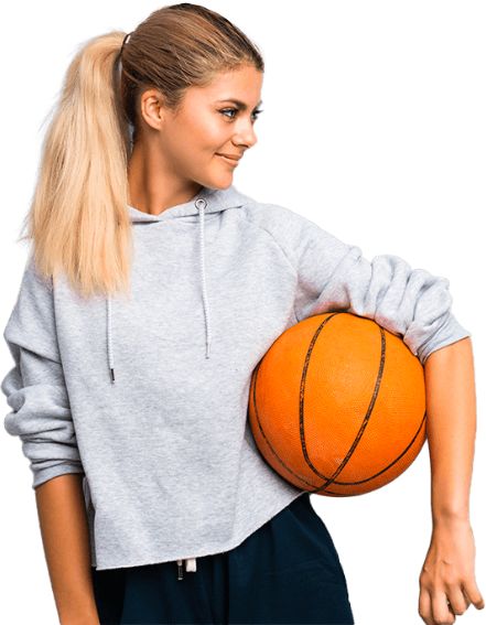 female basketball player